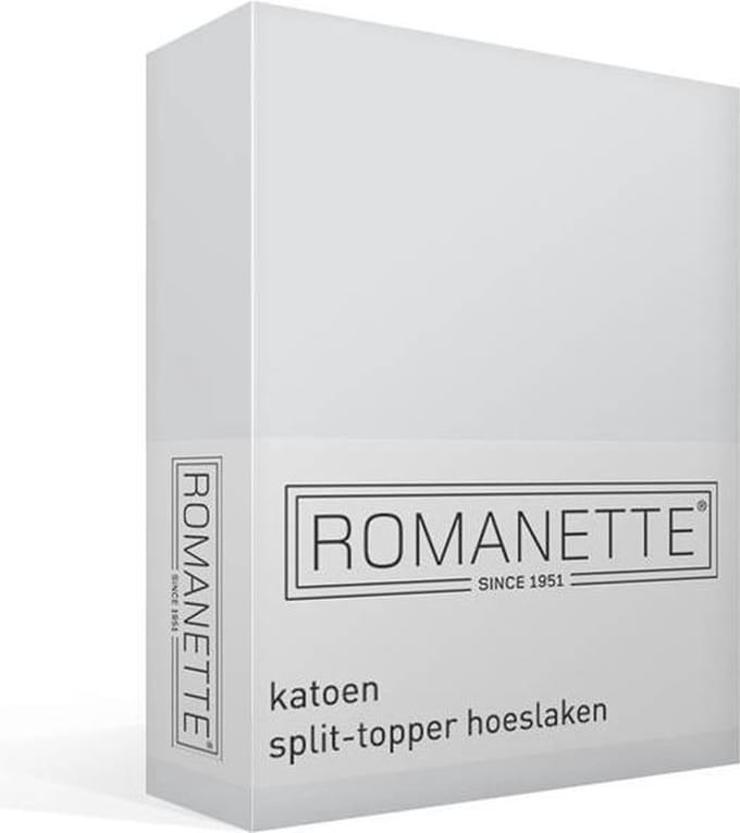 Luxe Splittopper Katoen