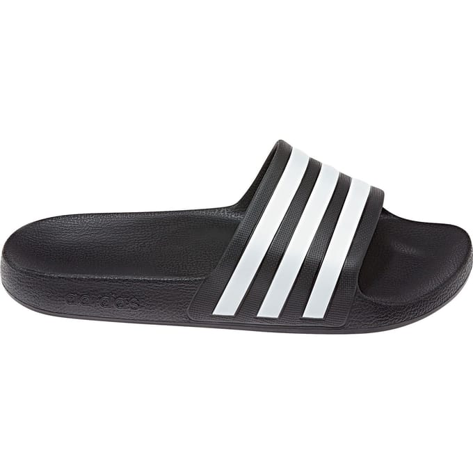 Adidas adilette Slippers en Sandalen Dames - Zwart - Maat 38 - Mesh/Synthetisch