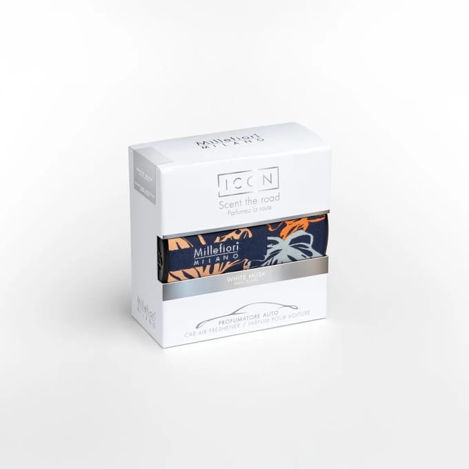 Millefiori Milano - Autoparfum Icon 72 - Textile Floral - White Musk