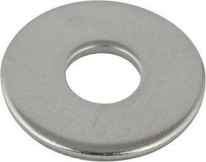 M8 - Carrosseriering - gegalvaniseerd - DIN9021 vlakke sluitring (15 stuks)