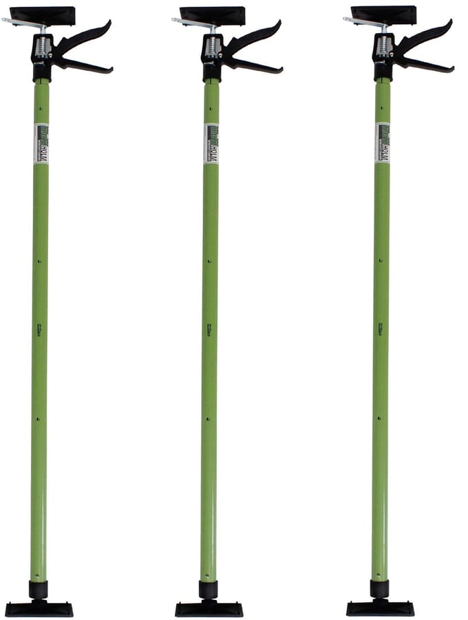 Plafondsteun - Telescopisch Verstelbaar tot 290 cm - Eenhandbediening - Montagesteun - Gemonteerd - Set van 3