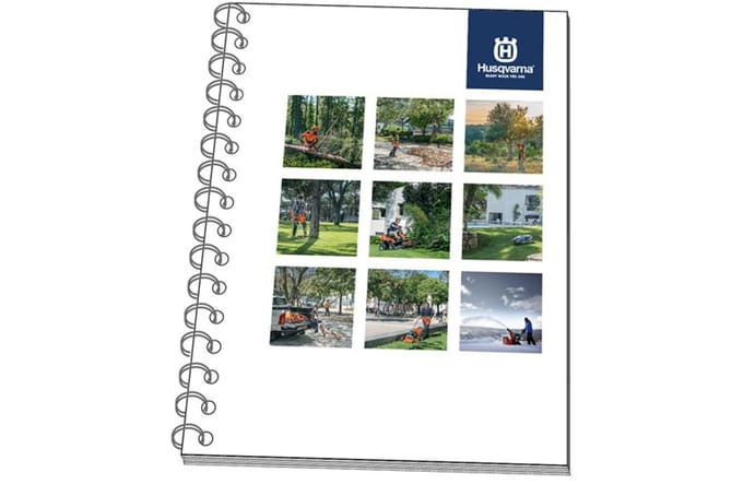 Husqvarna schrijfblok ring a5