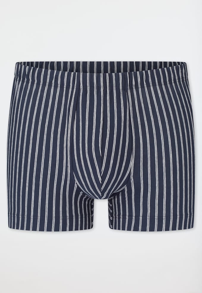 SCHIESSER 95/5 boxer (1-pack) - heren short biologisch katoen gestreept meerkleurig