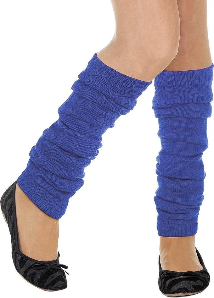 Beenwarmers - Been Warmers - Blauw - Carnaval - One Size - Een Paar