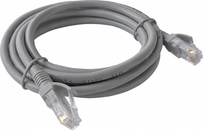 NexCable Premium Internetkabel 1 meter - CAT6 UTP Ethernet kabel RJ45 - Patchkabel LAN Cable Netwerkkabel - Grijs