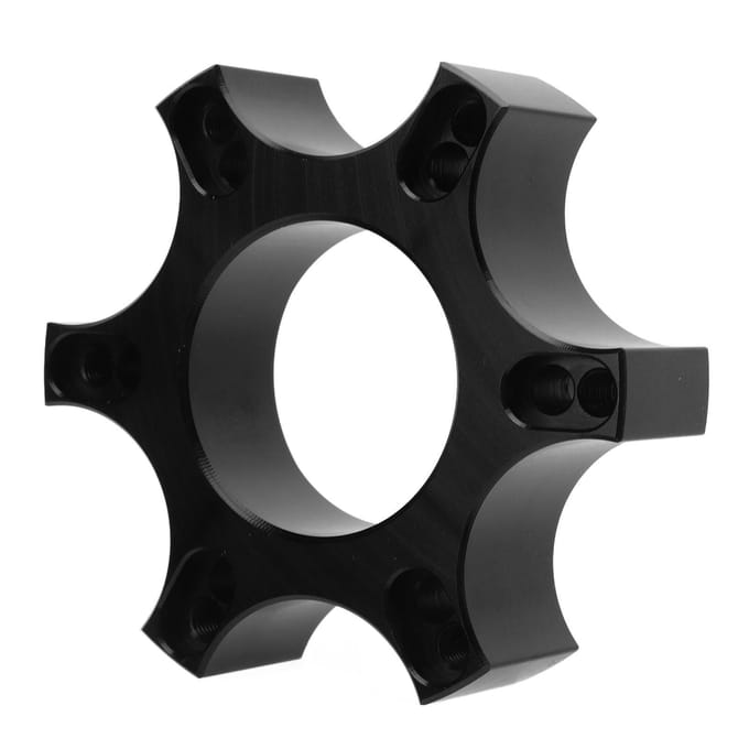 Stuurwiel Adapterplaat Aluminiumlegering 70mm Spacer voor Thrustmaster T300RS met 13?14 inch black