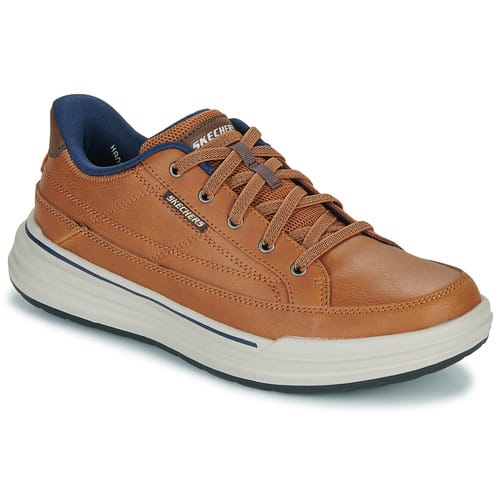 Skechers Hands Free Slip-Ins Sterling heren sneaker - Cognac - Maat 44
