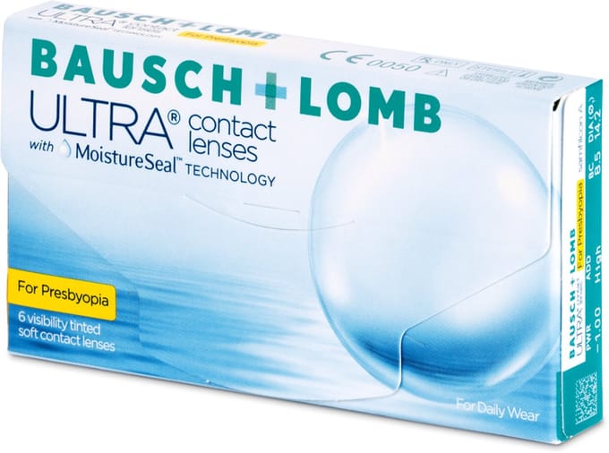ULTRA for Presbyopia 6 pack -0.25, BC: 8.50, DIA: 14.20, Add power: High (+1.75D - +2.50D)
