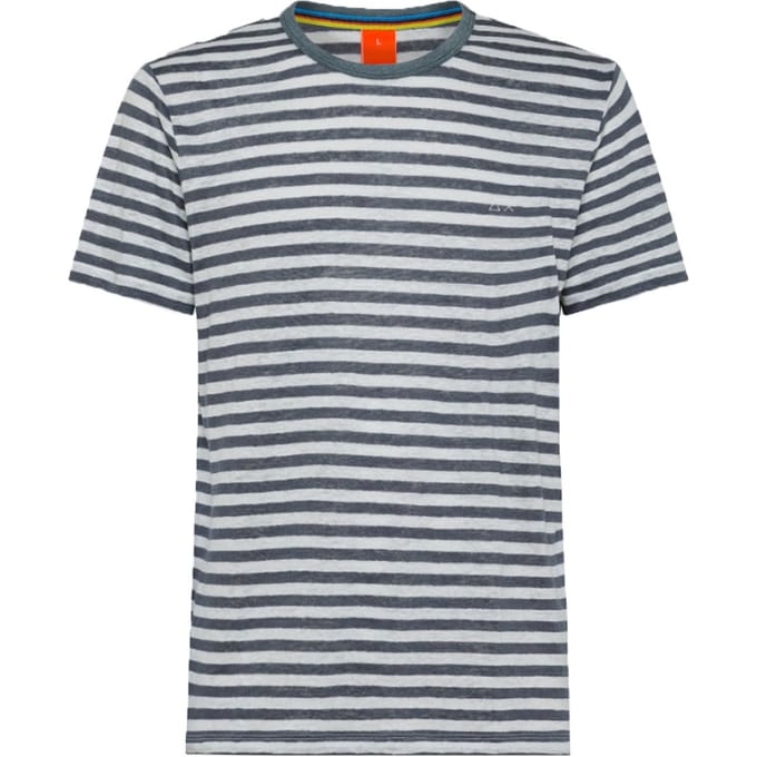 Sun68 Beach - Stripes 0199 White/Ink T33147