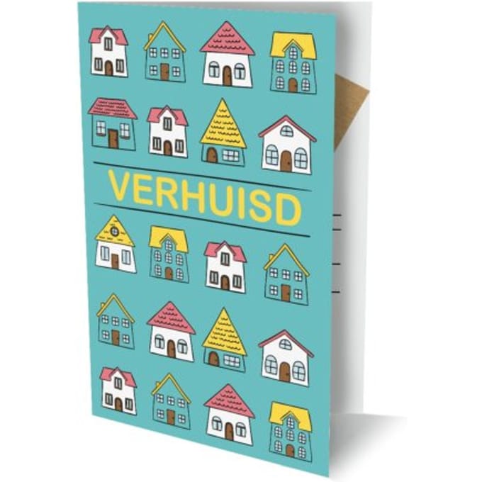 Verhuiskaart Pk 849 / 6x3,95