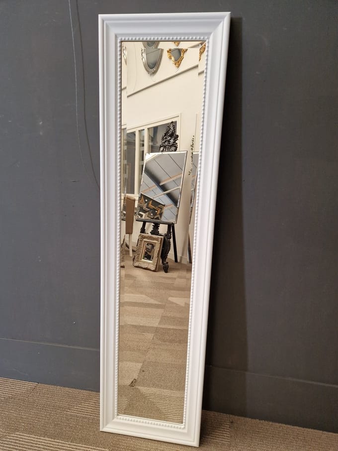 Spiegel Nino Wit Buitenmaat 45x136cm