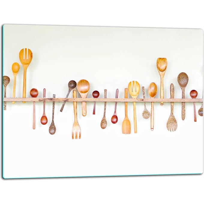 TMK ArtDeko - Snijplank van Glas - 52x40 cm - Inductiegeschikt - Beschermend