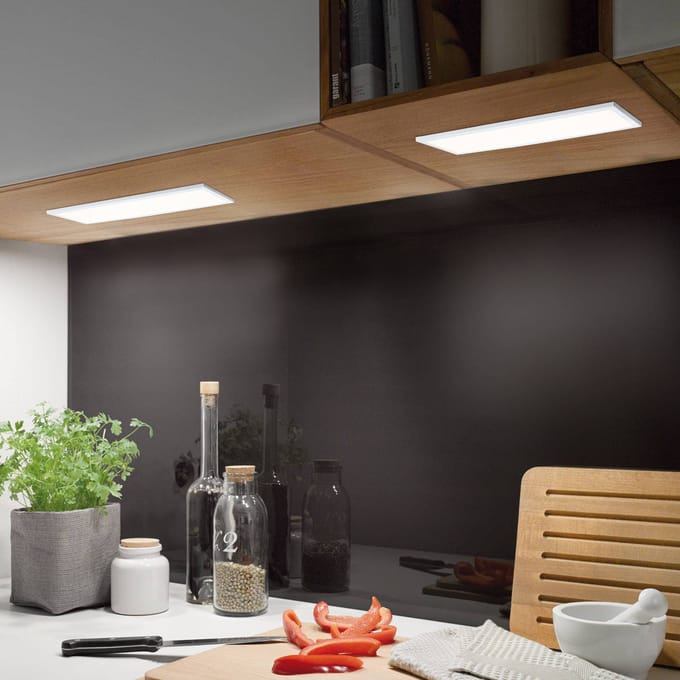 Paulmann Ace LED-onderbouwlamp startset LED LED vast ingebouwd 7.5 W Warmwit Wit