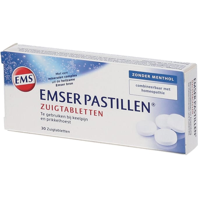 Rhinicur Emser Pastillen® Zuigtabletten Zonder Menthol 30