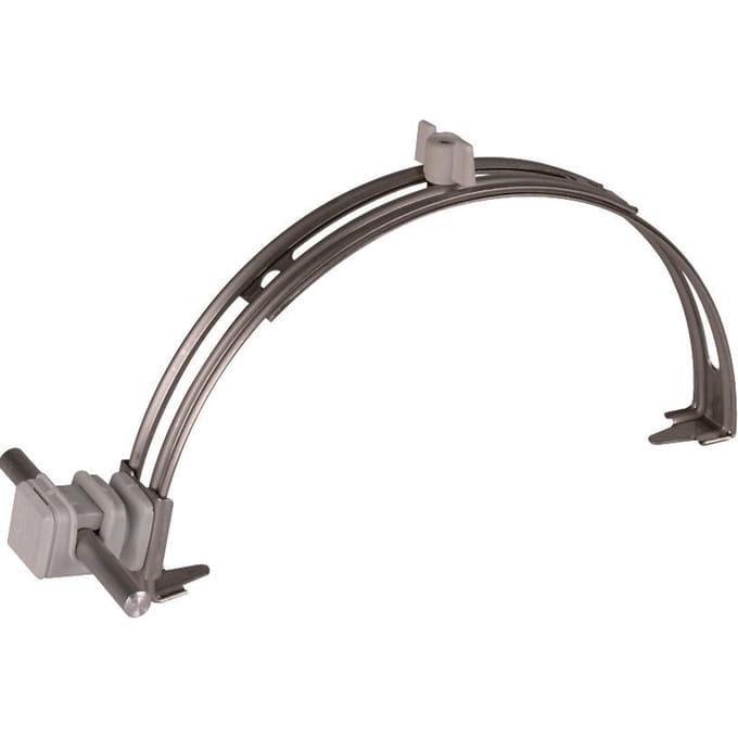 Dehn Verstelbare Dak Cond Houder Met 16mm Plastic Grijs - 204109
