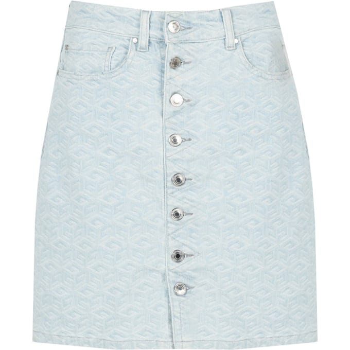 Guess rok Jeansowa Vrouw blauw