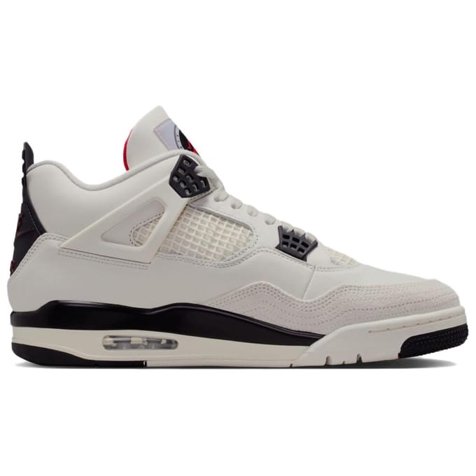 Air Jordan 4 Retro Flight Club Heren Sneakers Wit Zeil Zwart IM4002-100 40 white