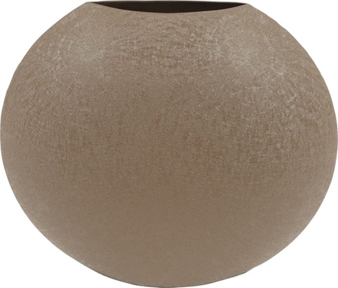 Countryfield Vaas Evie metaal L30B10H27,5CM messing