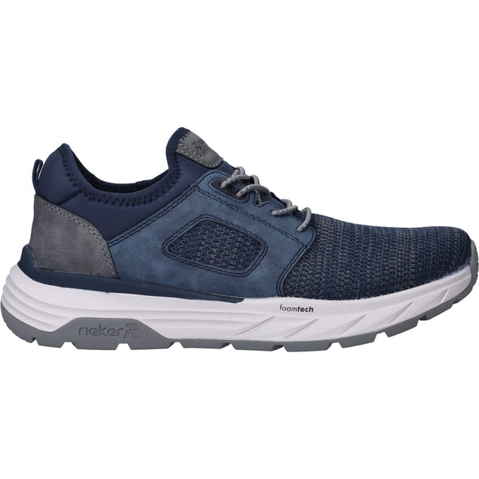 Rieker Sneakers - Heren - Blauw - Maat:45