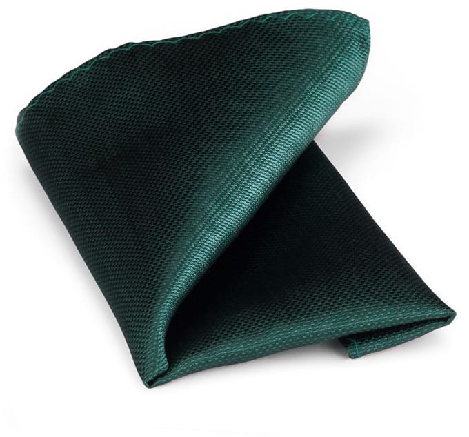 Pochet zijde groen