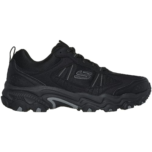 Skechers Stamina AT - Upper Stitch, Mannen, Zwart, Sneakers, maat: 42,5
