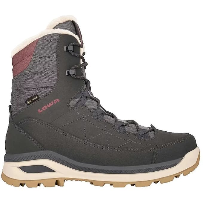 Ottawa GTX Ws Antraciet Oud Roze Dames Winterlaarzen
