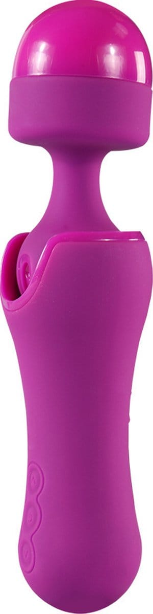 Mini Magic Wand Massager Vibrator met Verstelbare Hoek
