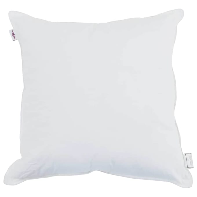 vidaXL - Hoofdkussen - 50 - x - 50 - cm - Katoen - Wit