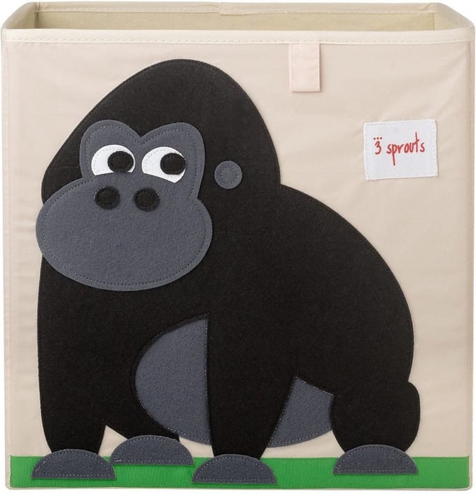 3 Sprouts Opbergdoos - Gorilla (op=op)