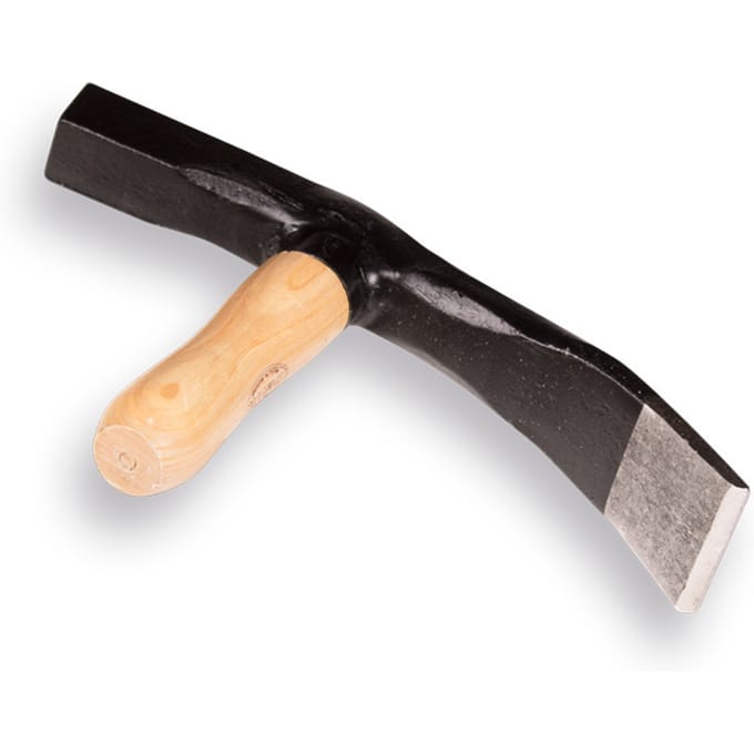 Straathamer Brabant 7 cm | houten steel | kort