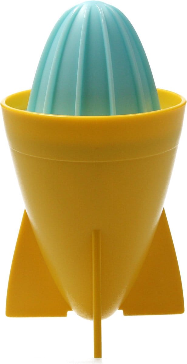 Present Time Citrus Pers – Sinaasappel Pers 18cm – Matthias Zschlager Design – Sap maker – Geel