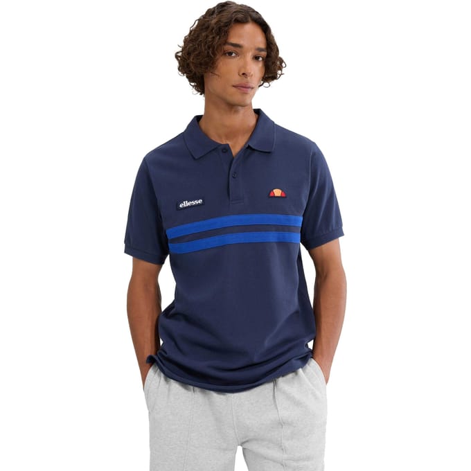Ellesse Heren Muccia Pique Poloshirt (Navy/Blauw)