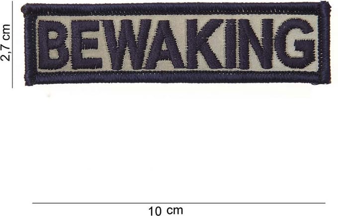 Embleem stof Bewaking