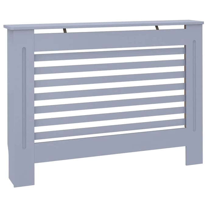 vidaXL Radiatorombouw 112x19x81,5 cm MDF antraciet