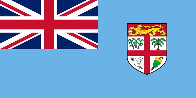Vlag Fiji 100x150cm - Glanspoly