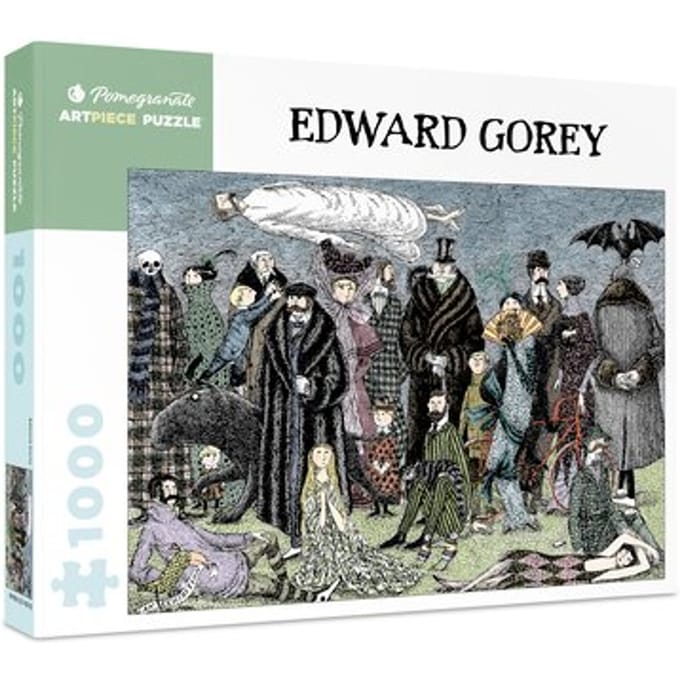 Edward Gorey 1,000-Piece Jigsaw Puzzle - Pomegranate Artpiece Puzzle - Edward Gorey