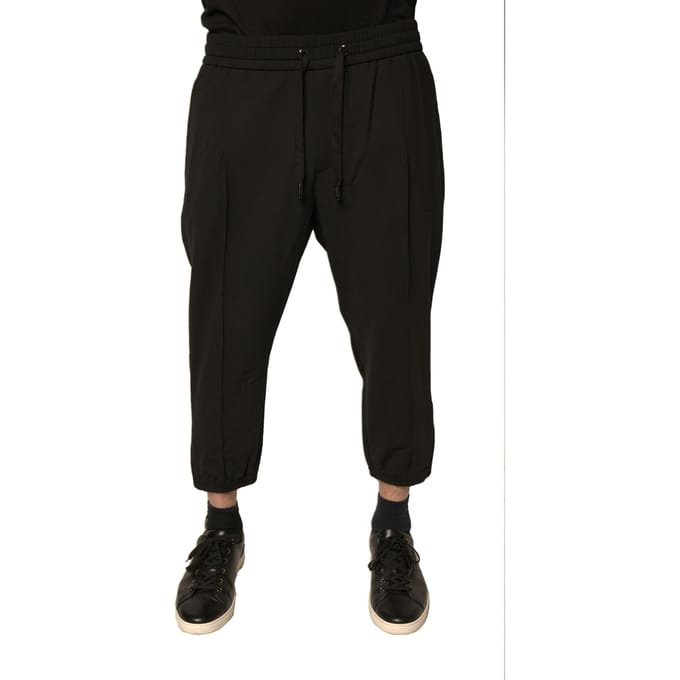 Gecropte Broek Relaxed Fit