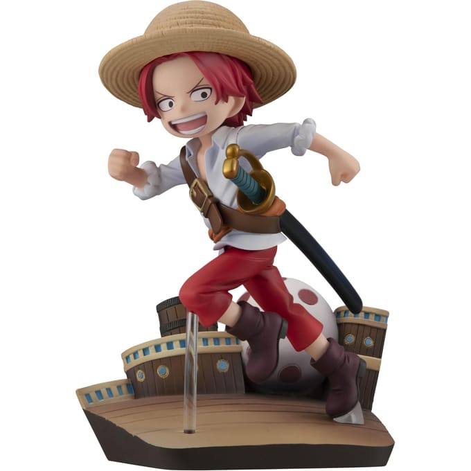 Verzamelfiguur van PVC Megahouse One Piece G.E.M. Series Shanks Run! Run! Run!