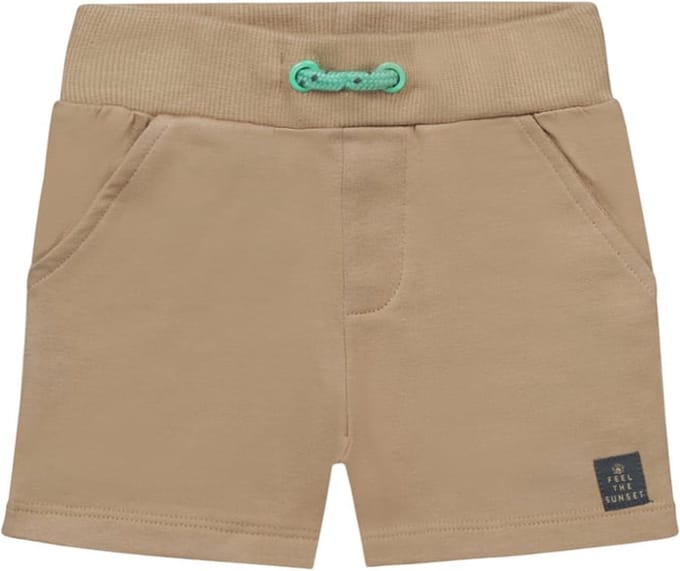 Dirkje-Jongens jogging broek kort-Beige - Maat 92