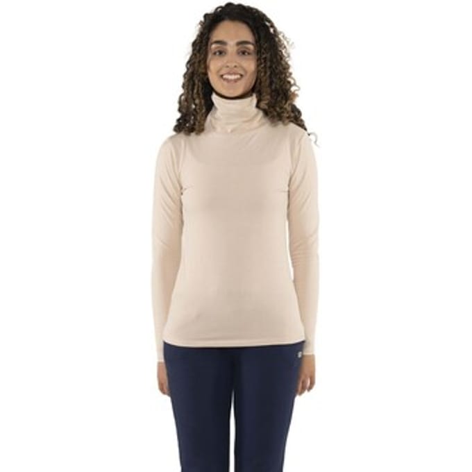 T-Shirt Lange Mouw Leone 1947 Woman High Collar Never Without