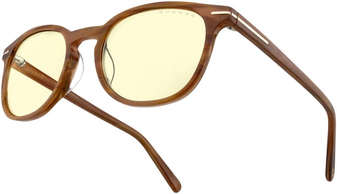 GUNNAR - Davis - Computerbril - Blauw Licht Bril - Blue Light Glasses 0.2 Sterkte Amber