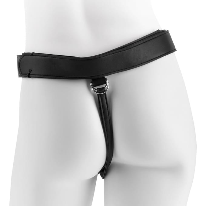 'King Cock - Strap On Harness with 8 Inch Cock', 20,3 cm