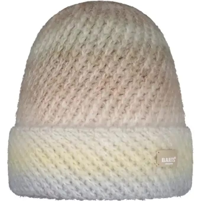 Barts Fanatail Turnup Beanie - Dames Mutsen - Light Brown