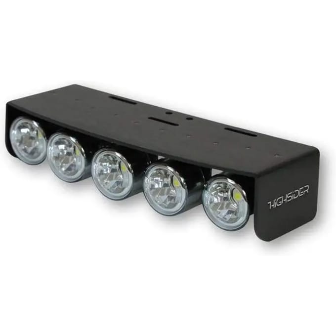 Lamp en led met voorlichtpositie Highsider DRL Penta