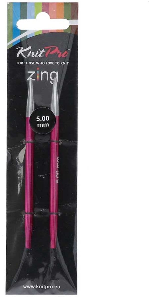 KnitPro Zing Special verwisselbare breipunten 10cm 3.00mm - 8.00mm