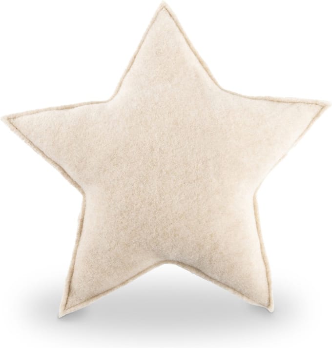 Alwero kussen ster beige
