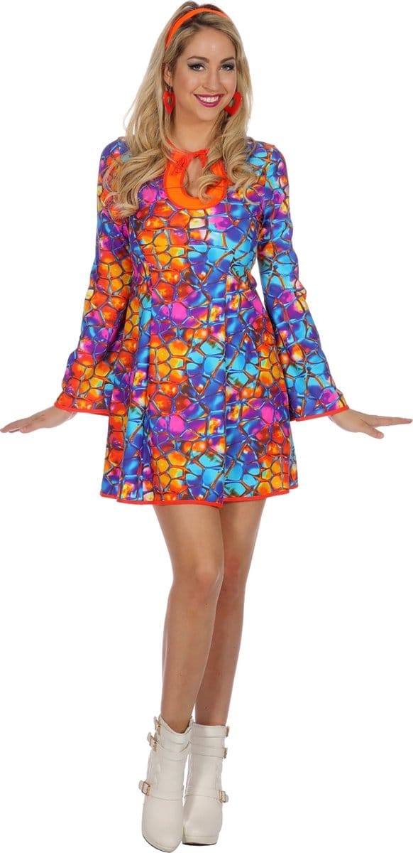 Glas In Lood Hippie - Vrouw