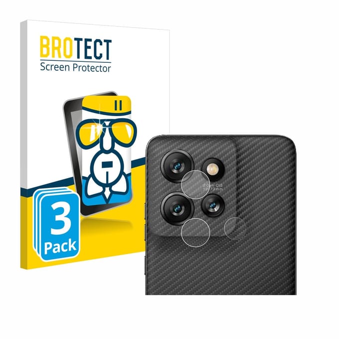 Screenprotector 3 Stuks voor Motorola ThinkPhone 25 (ALLEEN Camera Lens) Beschermglas transparant