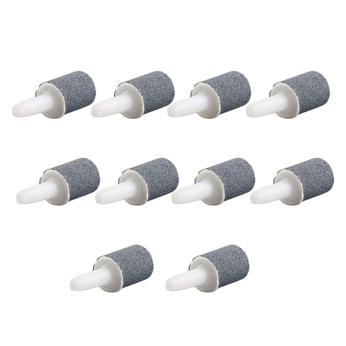 Aquarium Luchtsteen Cilinder Aquarium Bubbelsteen Zuurstofdiffuser Aquarium Accessoire 15 X 25mm / gray