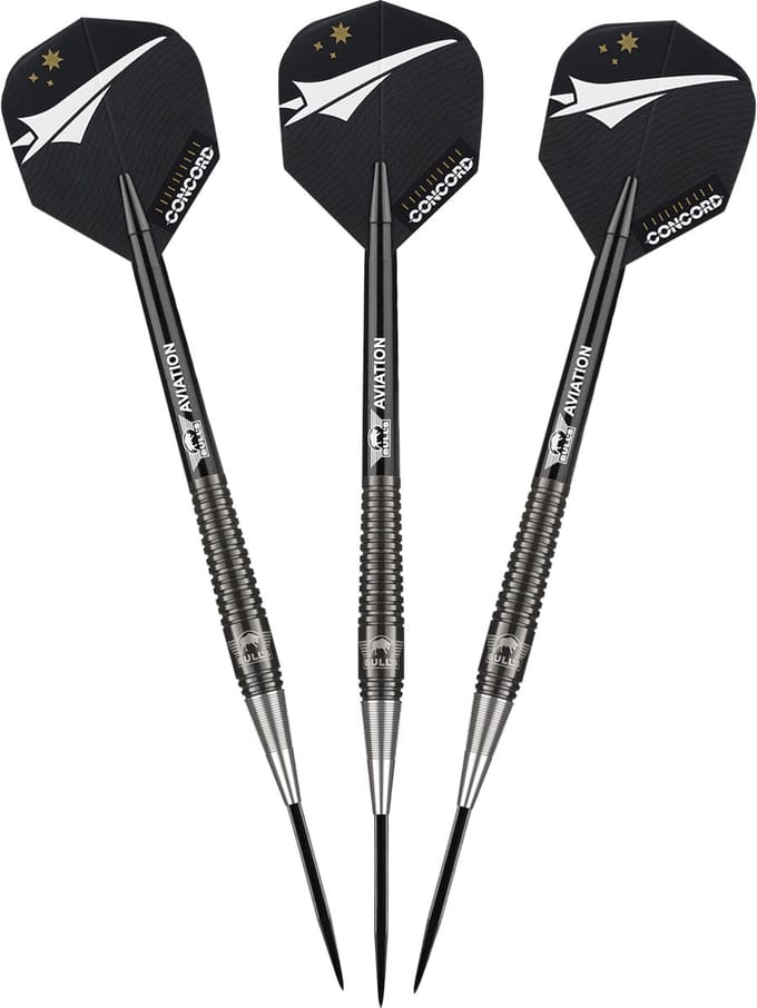 Bull's Concord 90% - Tungsten Dartpijlen - 24 Gram